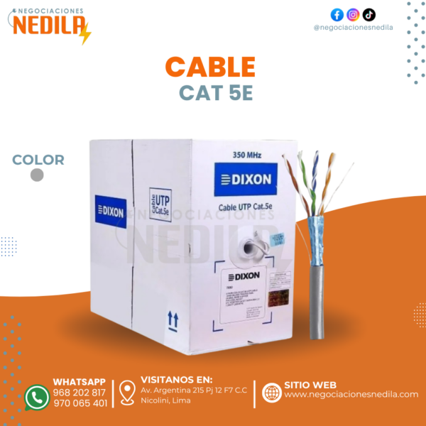 CABLE ELÉCTRICO CAT5E