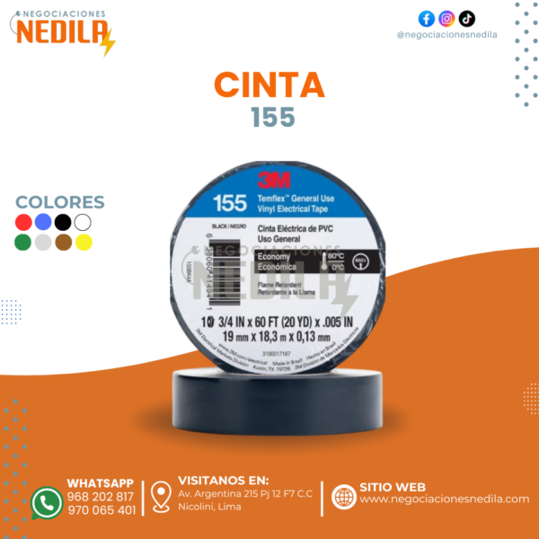 CINTA AISLANTE 155
