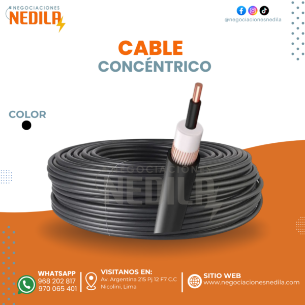CABLE CONCÉNTRICO