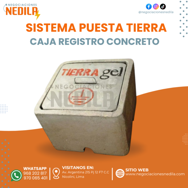 CAJA DE REGISTRO CONCRETO