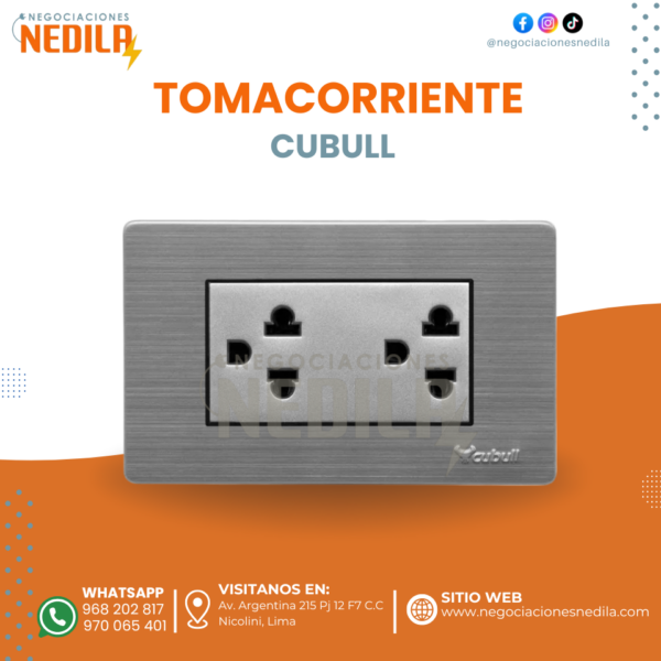 TOMACORRIENTE CUBULL - Imagen 2