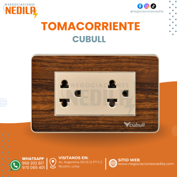 TOMACORRIENTE CUBULL - Imagen 3