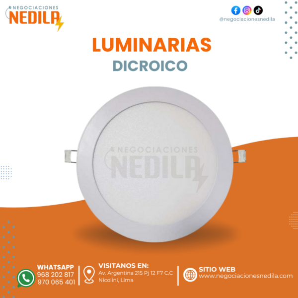 DICROICO LED BLANCO