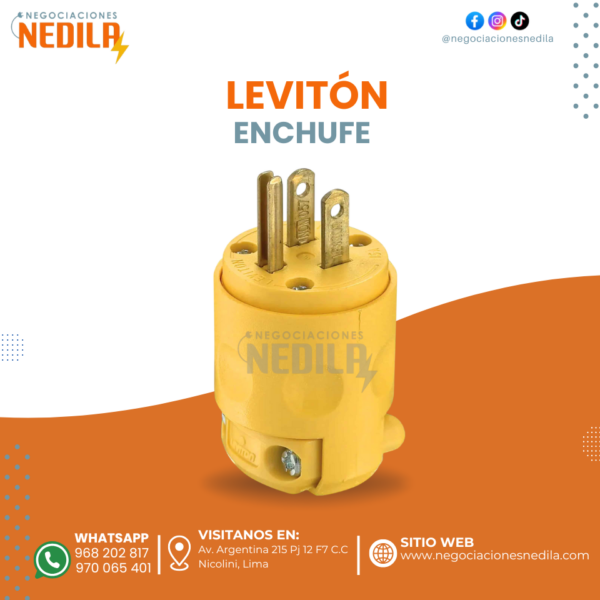 ENCHUFE LEVITÓN