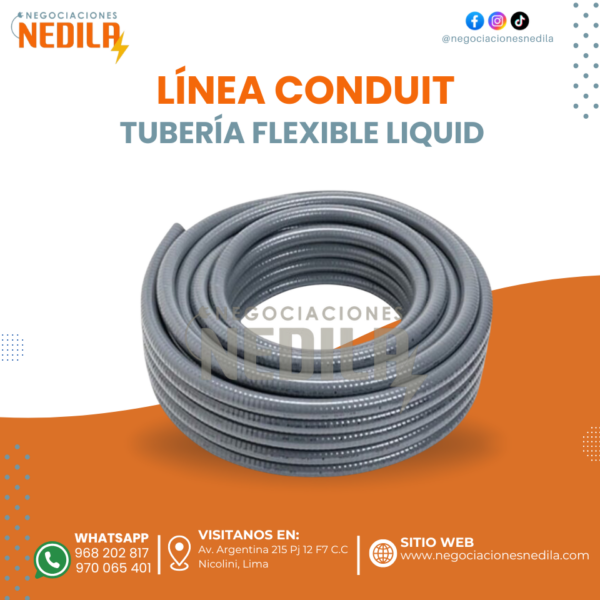 TUBERÍA FLEXIBLE LIQUID TIGTH