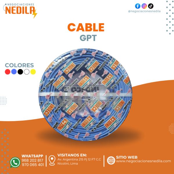 CABLE ELÉCTRICO GPT