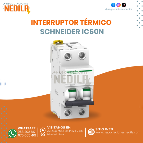 INTERRUPTOR TÉRMICO SCHNEIDER