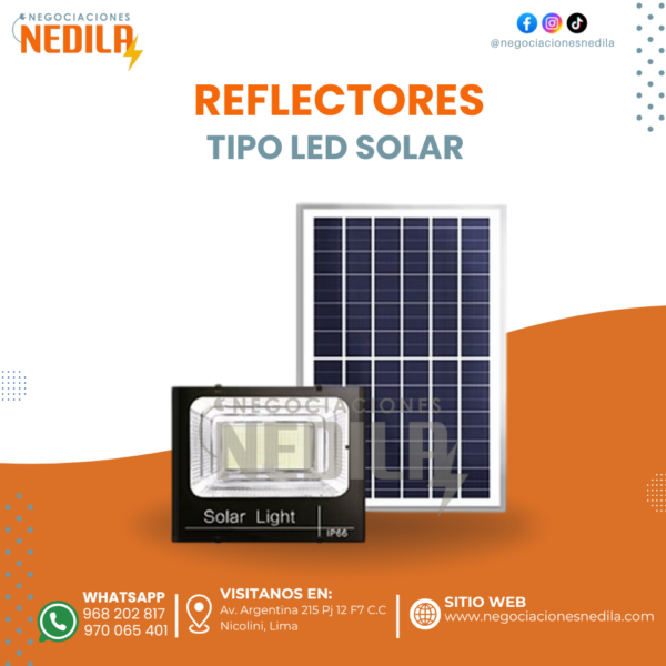 REFLECTOR LED SOLAR