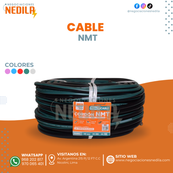 CABLE ELÉCTRICO NMT
