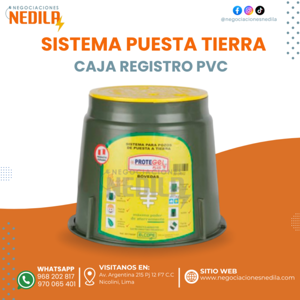 CAJA DE REGISTRO PVC