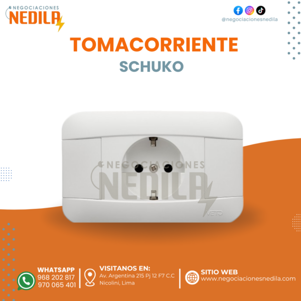 TOMACORRIENTE SCHUKO