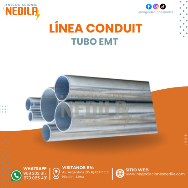 TUBO CONDUIT EMT