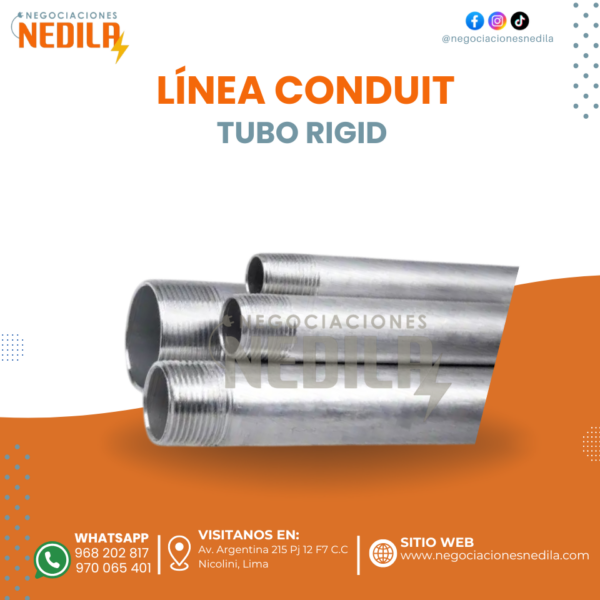 TUBO CONDUIT RIGID