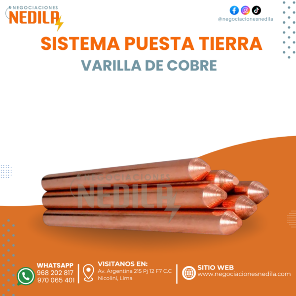 VARILLA DE COBRE