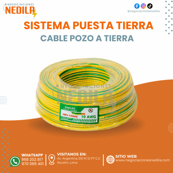 CABLE POZO A TIERRA