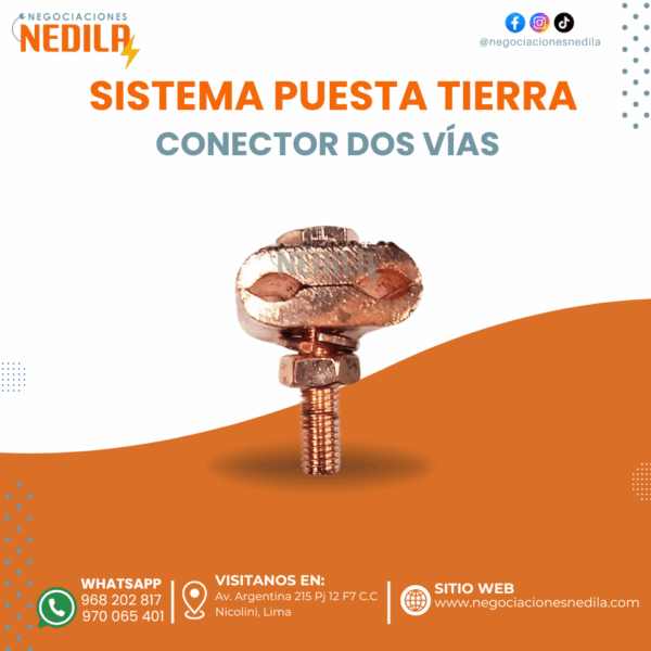 CONECTOR DE 2 VÍAS