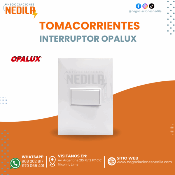 INTERRUPTOR OPALUX